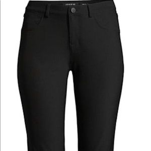 Lafayette 148 New York black stretchy pant